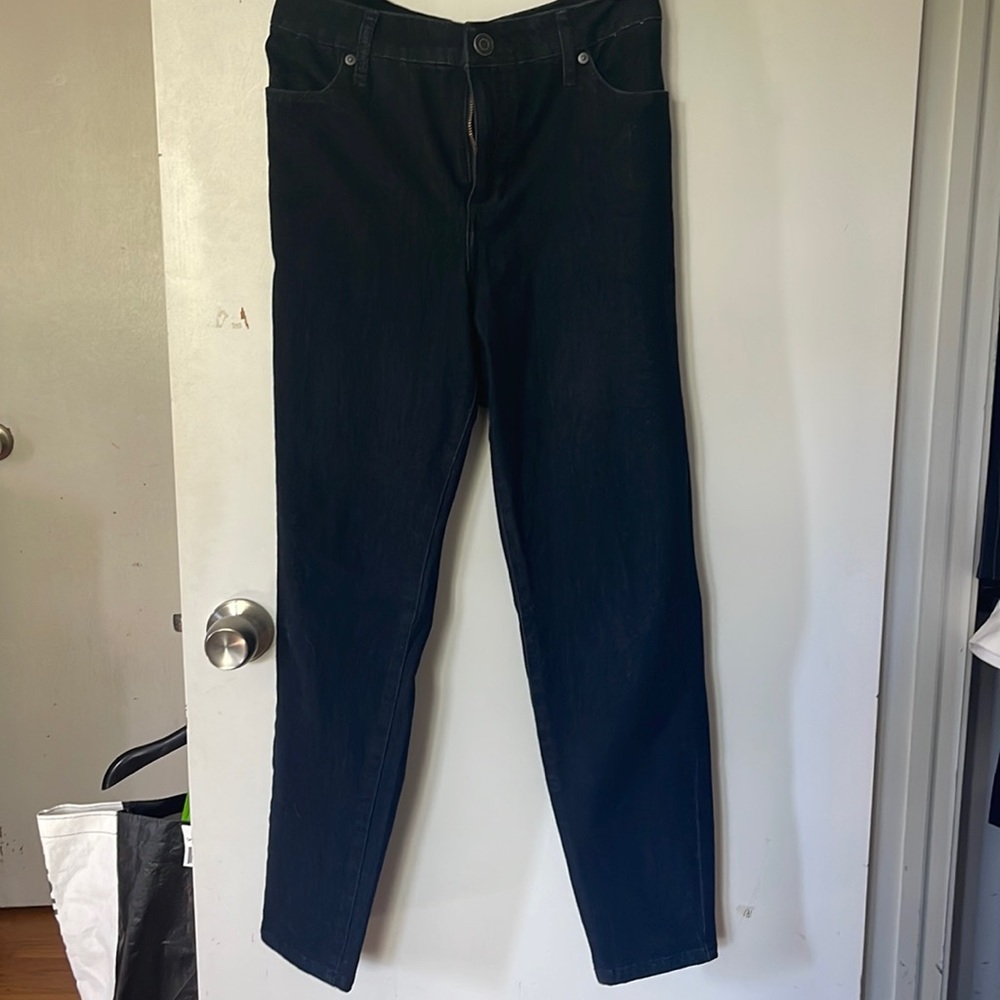Lauren Conrad Super Skinny Dark Wash jeans size 16